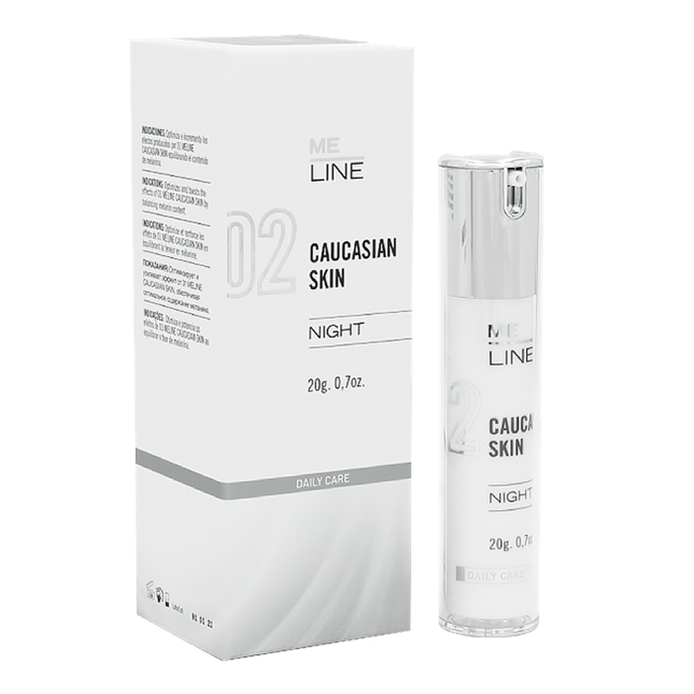 ME Line 02 Me Line Caucasian Skin Night 20.0 г: купить ME0204 - цена косметолога