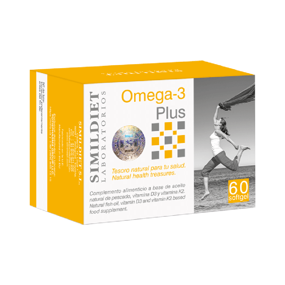 Simildiet Omega-3 Plus 60.0 капсул: купить 11138 - цена косметолога