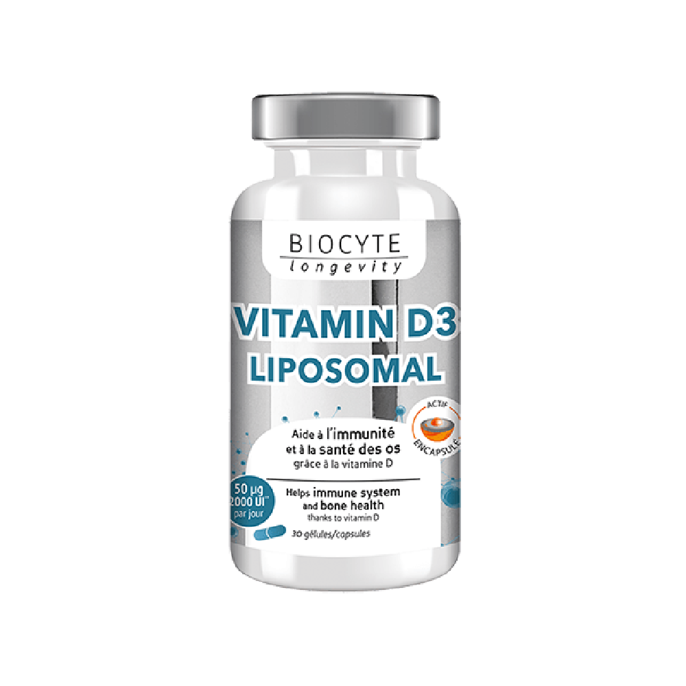 Biocyte Vitamine D3 Liposomal 30 капсул: В корзину LONVI03.6125350 - цена косметолога