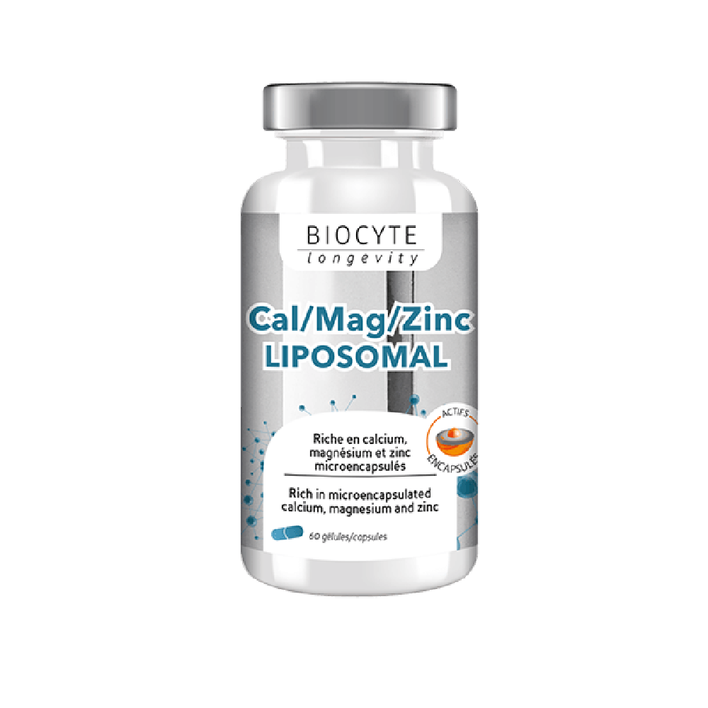 Biocyte Cal/Mag/Zinc Liposomal 60 капсул: В кошик LONCA02.6125351 - цена косметолога