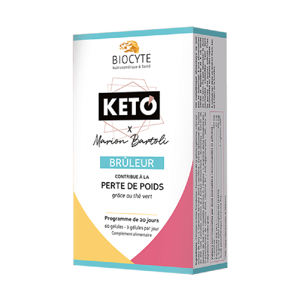 Biocyte Keto Bruleur 60 капсул: В кошик MINKE15.6222703 - цена косметолога