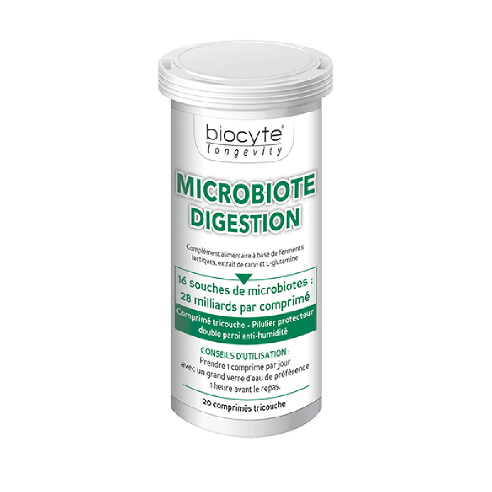 Biocyte Microbiote Digestion 20 капсул: В кошик LONMI04.6100898 - цена косметолога