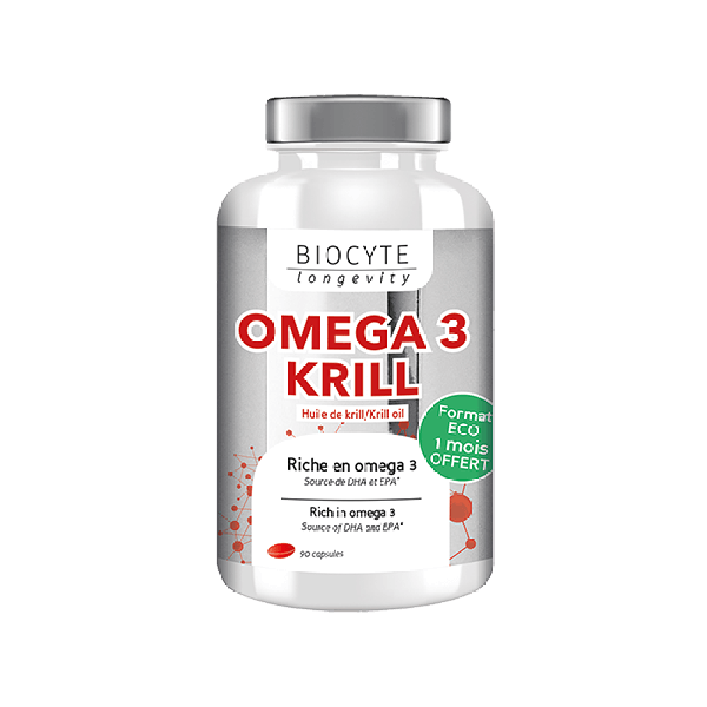 Biocyte Omega 3 Krill 500Mg 90 капсул: В корзину LONOM01.6019335 - цена косметолога