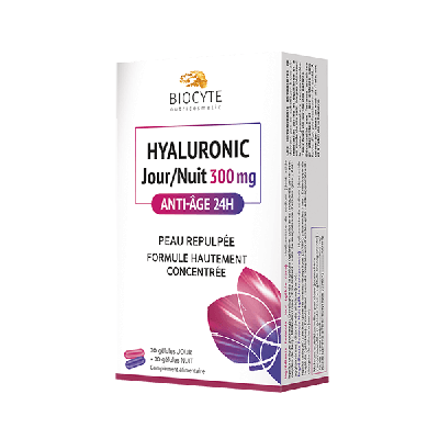 Hyaluronic Jour/Nuit 400Mg: 30 капсул - 2934,75грн