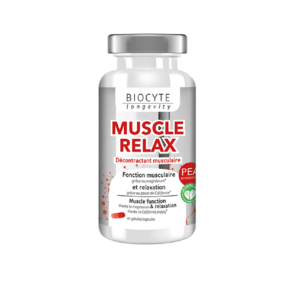 Biocyte Muscle Relax Liposomal 45 капсул: В кошик LONMU01.6243103 - цена косметолога