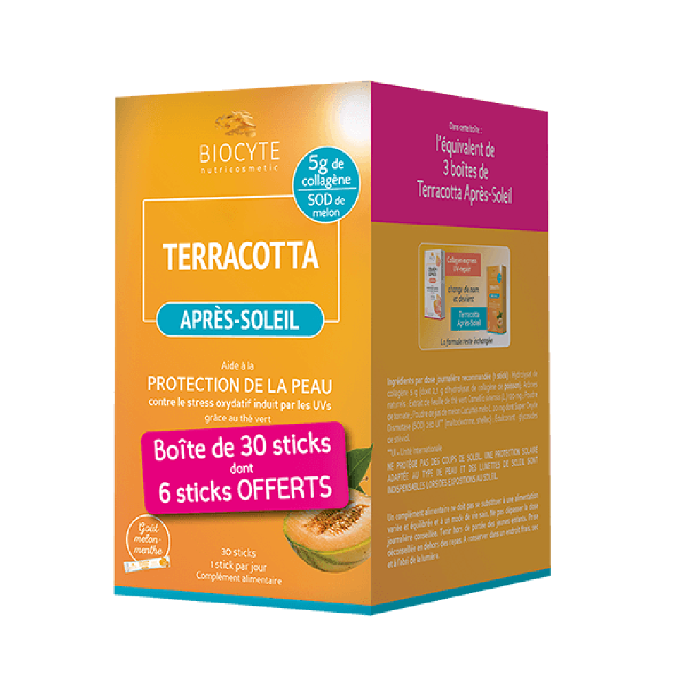 Biocyte Terracotta Apres Soleil, Pack 30 стиков: В корзину SOLTE10.6275006 - цена косметолога