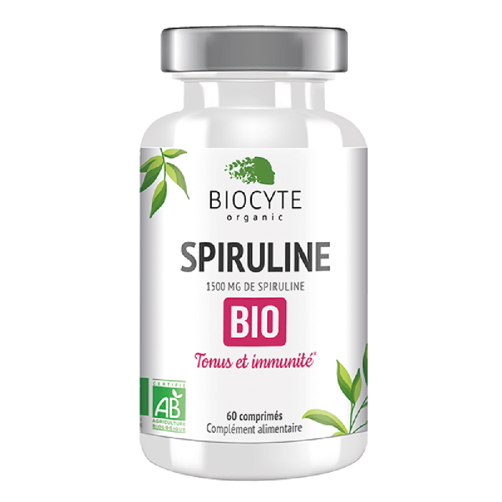 Biocyte Spiruline Bio 60 капсул: В корзину BIOSP01.6253443 - цена косметолога