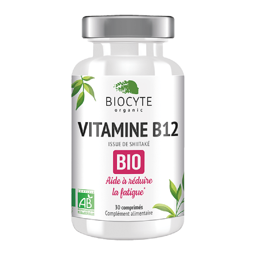 Biocyte Vitamine B12 Bio 30 капсул: В кошик BIOVI02.6253447 - цена косметолога