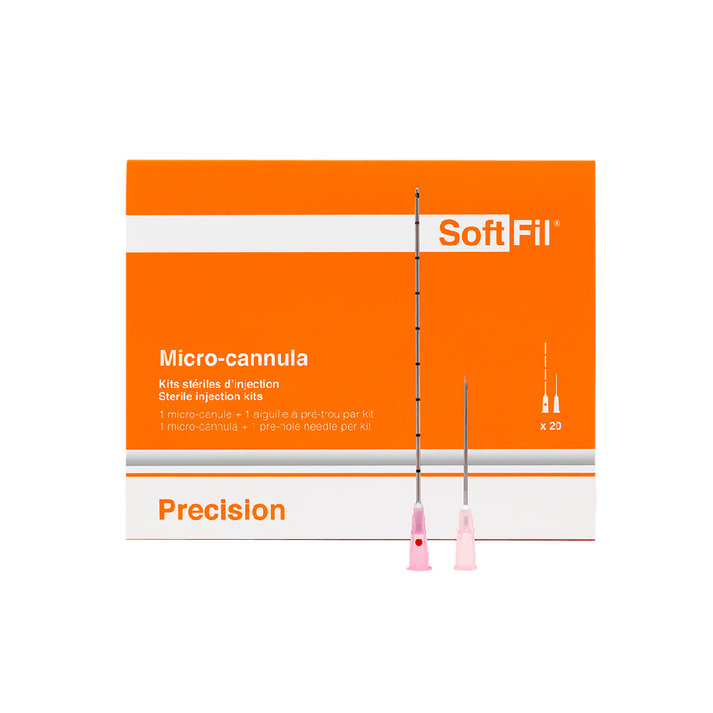 SoftFil Микро-канюля SoftFil Precision - 18G 90mm XL+18G*40mm needle 1 шт: В корзину CP1890/XL - цена косметолога