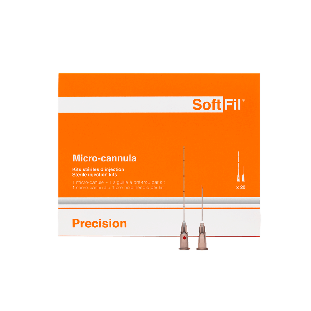 SoftFil Микро-канюля SoftFil Precision - 22G 50mm XL+22G*25mm needle 1 шт: В корзину CP2250/XL - цена косметолога