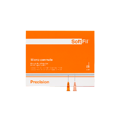 Микро-канюля SoftFil Precision - 26G 13mm XL+26G*16mm needle: 1 шт 