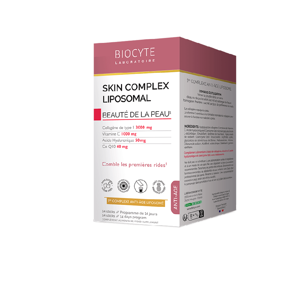 Biocyte SKIN COMPLEX LIPOSOMAL 14 стиков: В корзину PEASK01 - цена косметолога