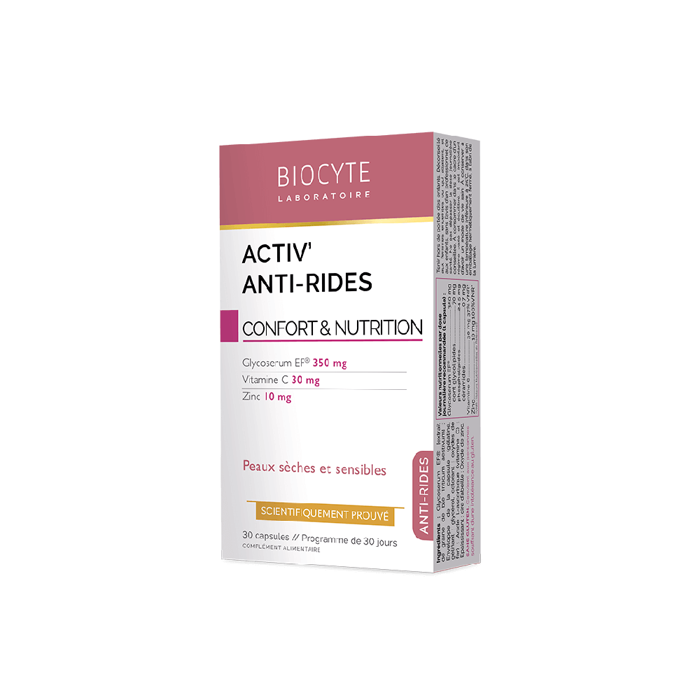 Biocyte Activ Anti Rides 30 капсул: В корзину PEAAC01.6020415 - цена косметологаACTIV ANTI RIDES