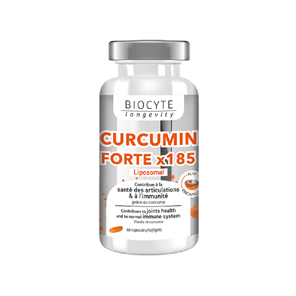 Biocyte Curcumin X 185 30 капсул: В кошик LONCU01.6020416 - цена косметологаCURCUMIN X 185