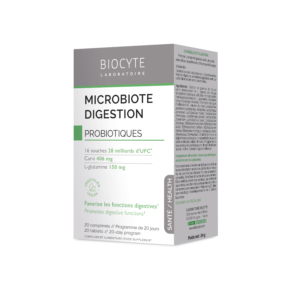 Biocyte Microbiote Digestion 20 капсул: В корзину LONMI04.6100898 - цена косметологаMICROBIOTE DIGESTION